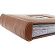Leather Photo Album holds 200 4x6 pictures